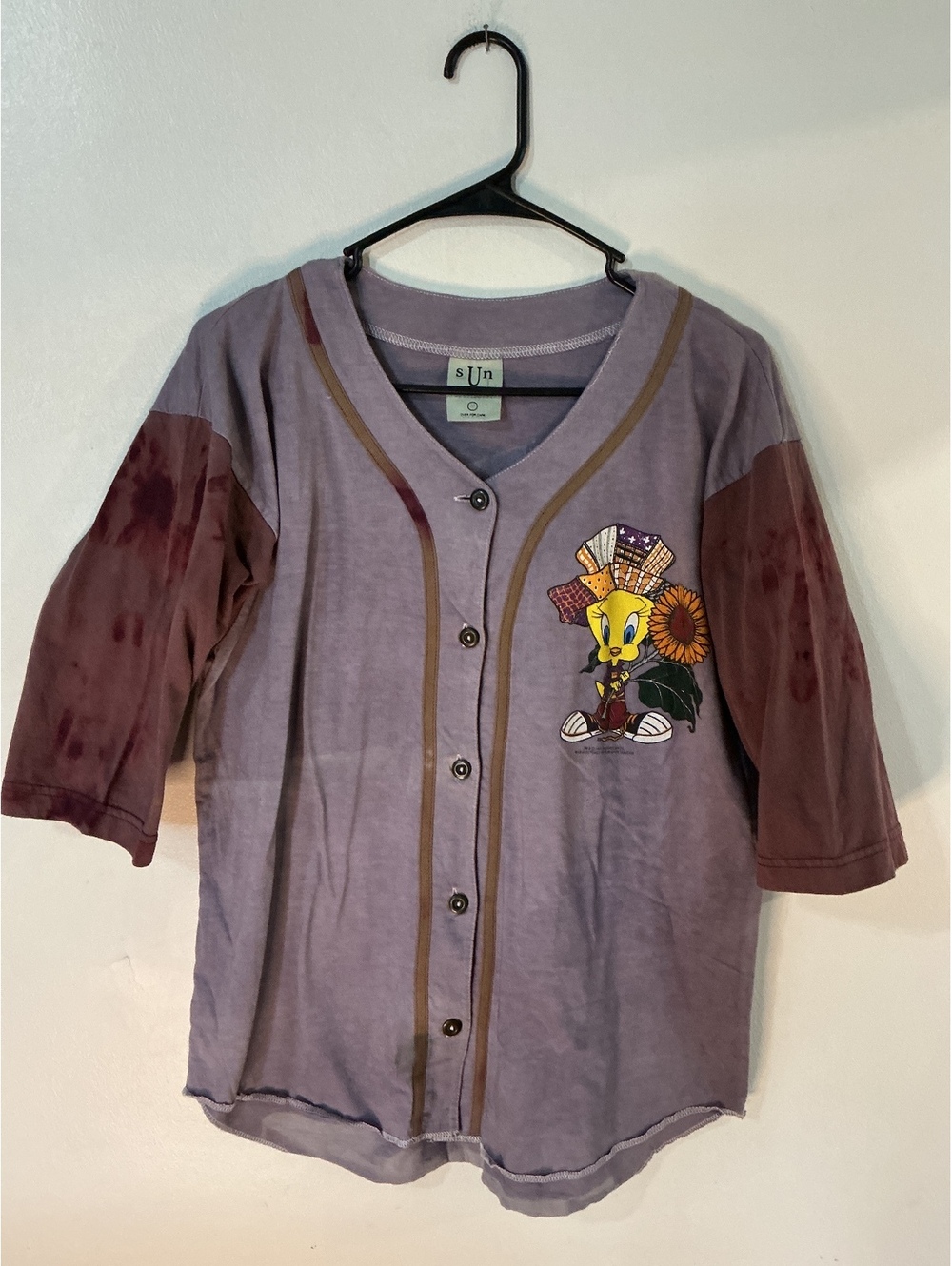 Vintage 1993 Tweety Button Up